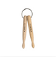 "Mini pair of drumsticks" keychain