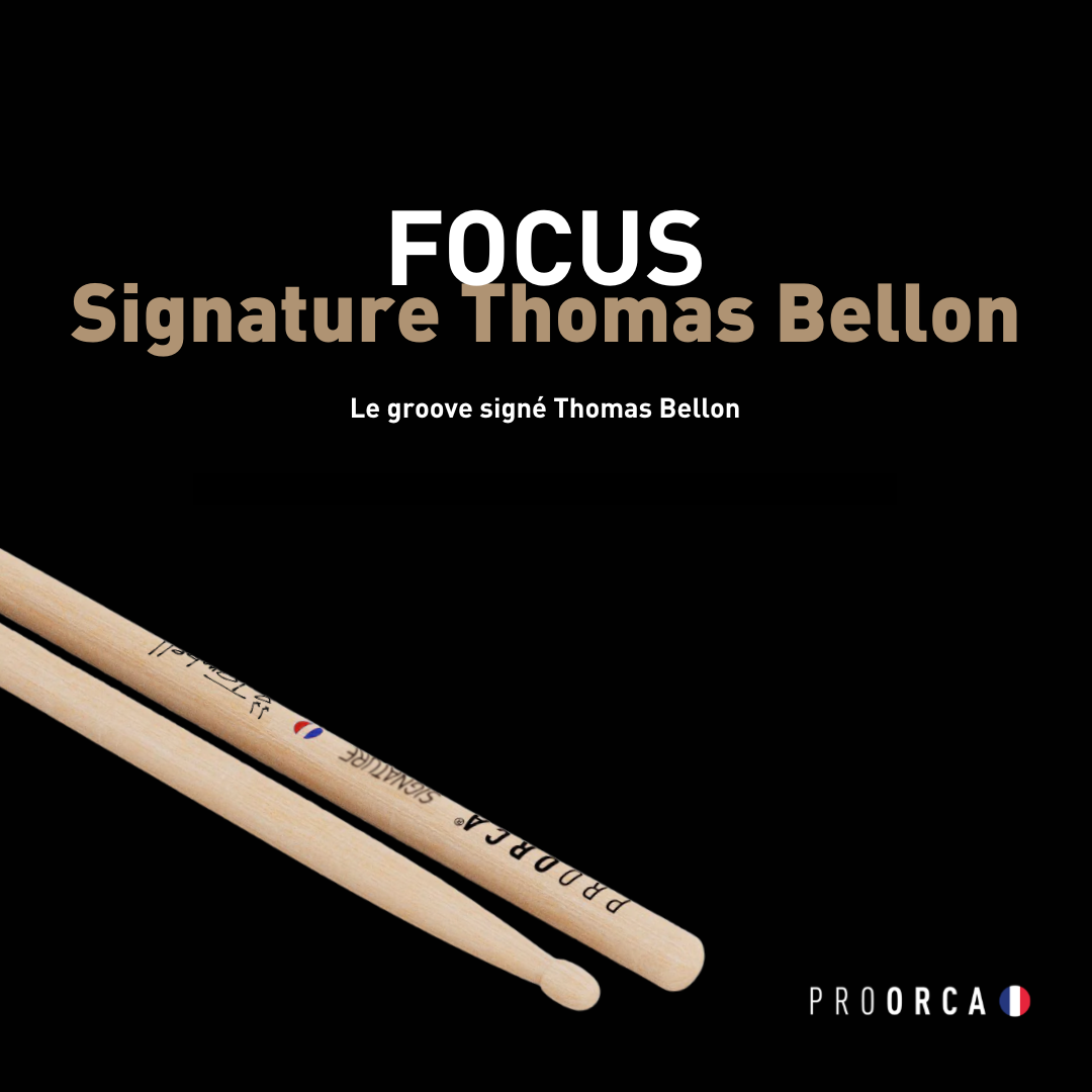 Signature Thomas Bellon - Baguettes de batterie hickory