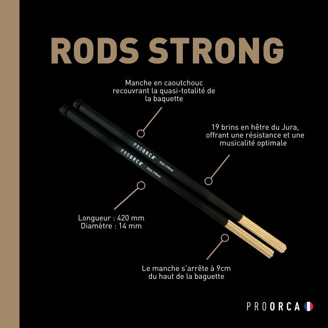 Rods Strong - Fagots en hêtre français