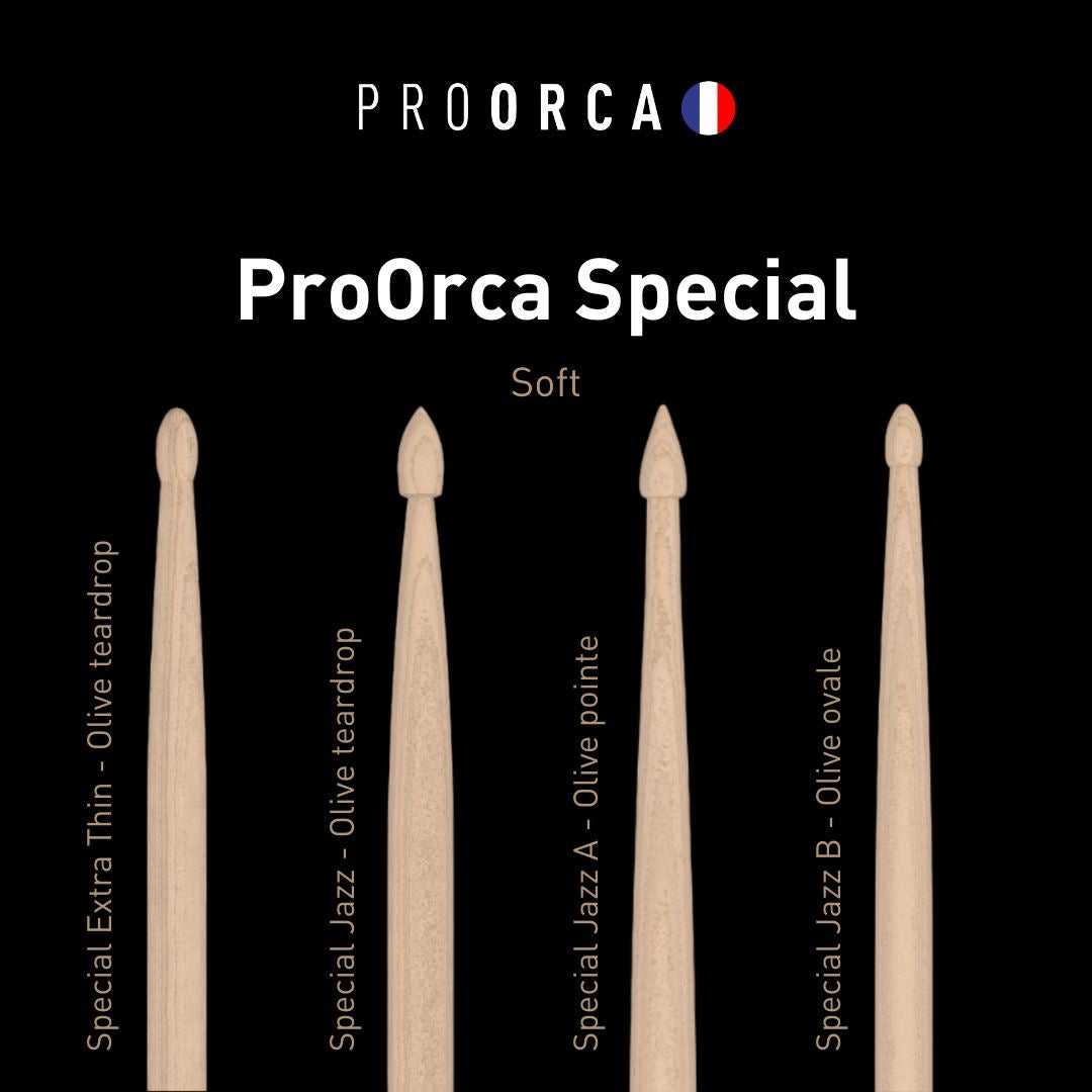 Collection de baguettes de batterie Special - Soft
