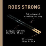 Rods Strong - Fagots en hêtre français