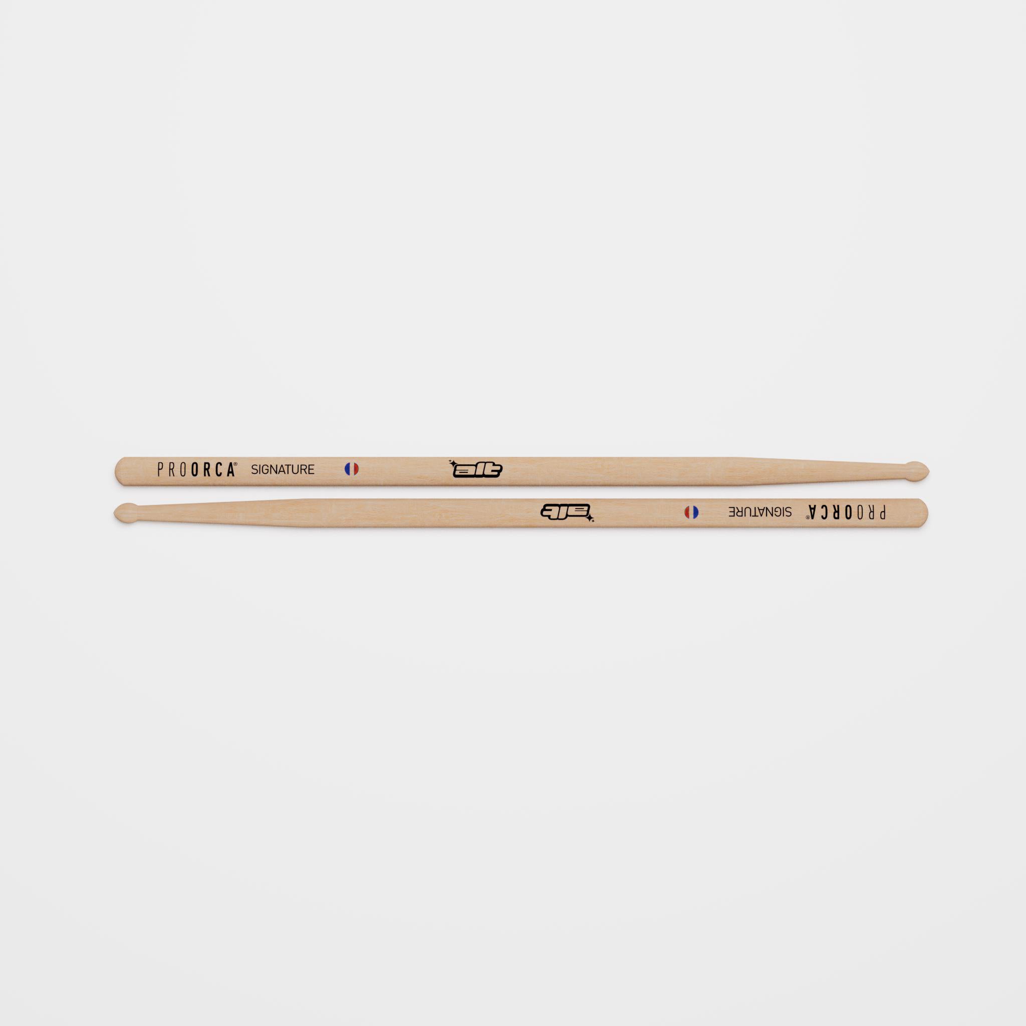 Signature Alex Le Tambouriste - Baguettes de batterie hickory
