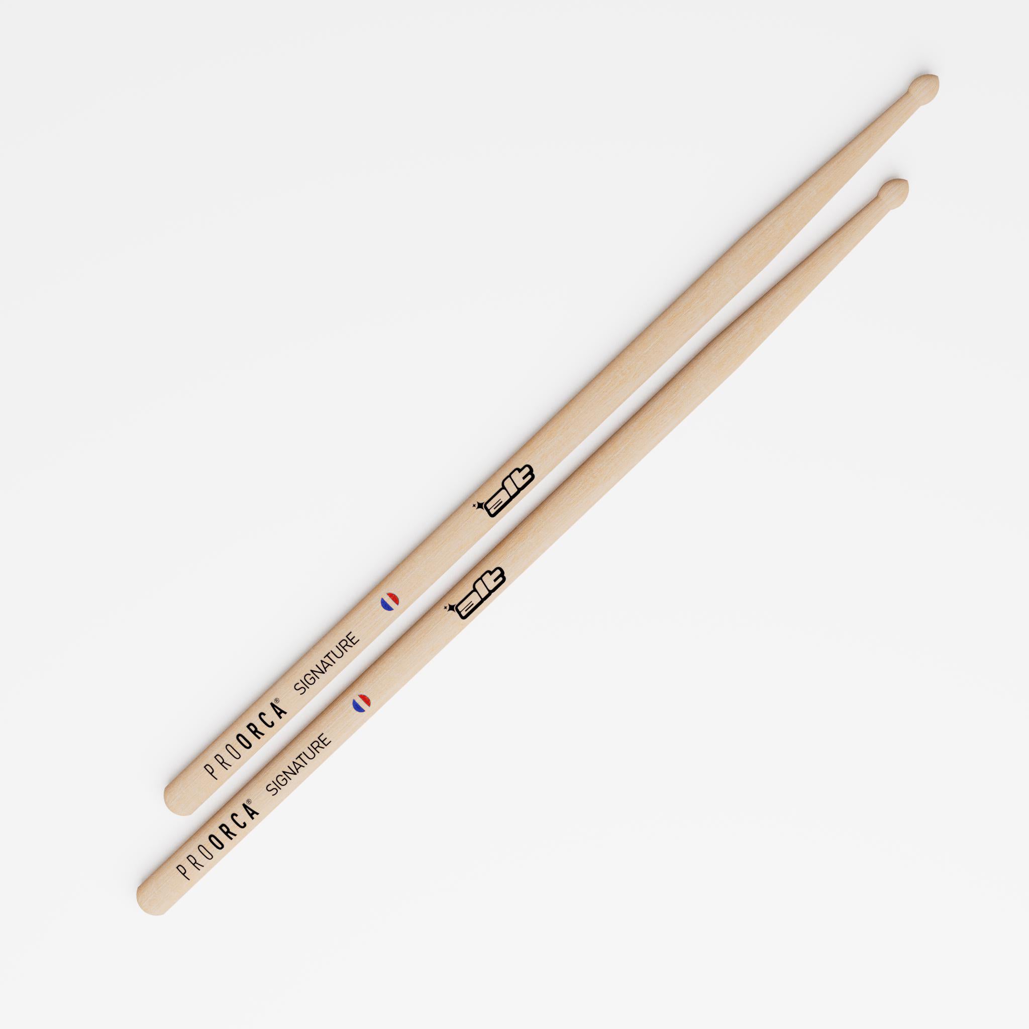 Signature Alex Le Tambouriste - Baguettes de batterie hickory