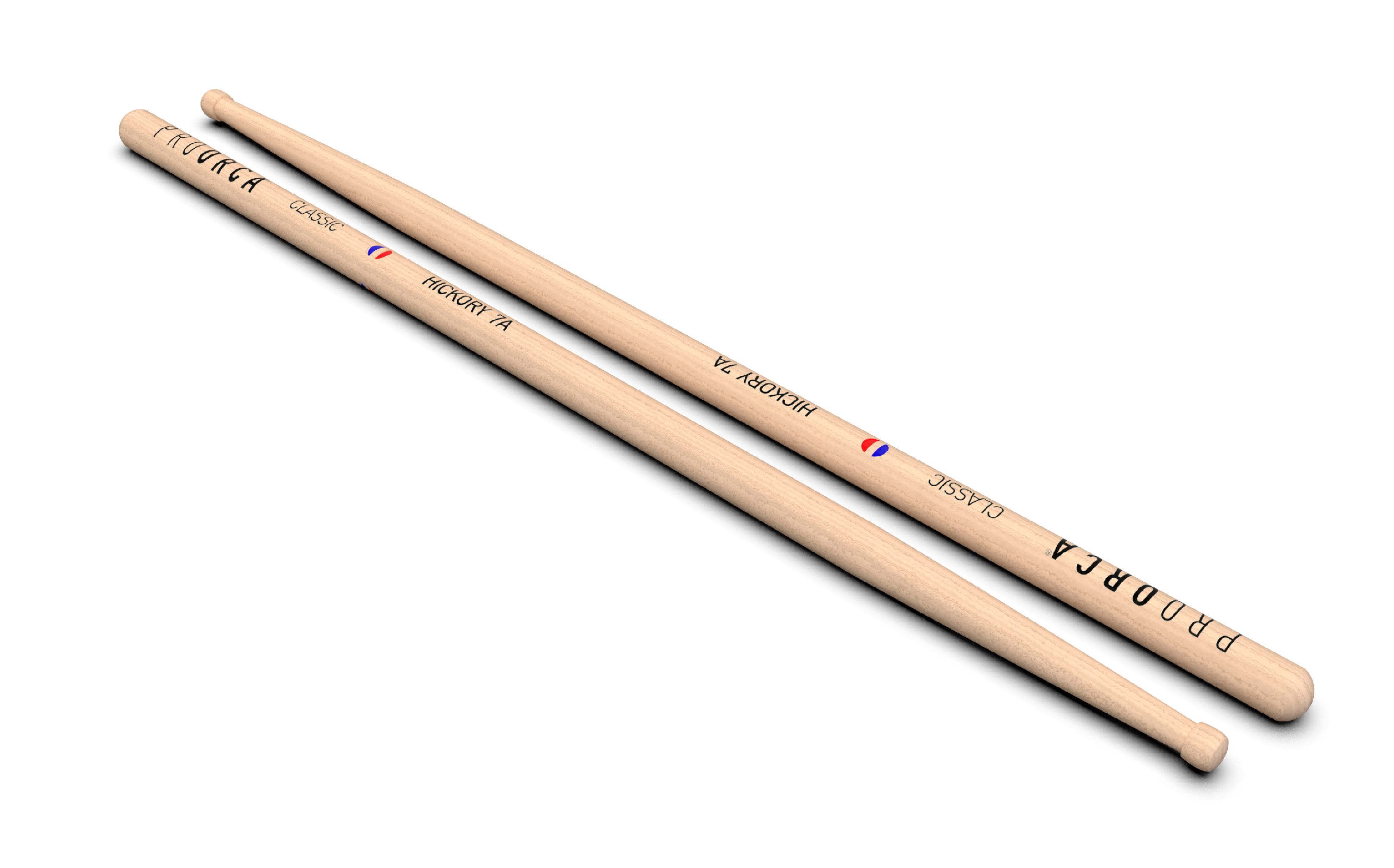 Baguettes de batterie hickory france 7A ProOrca