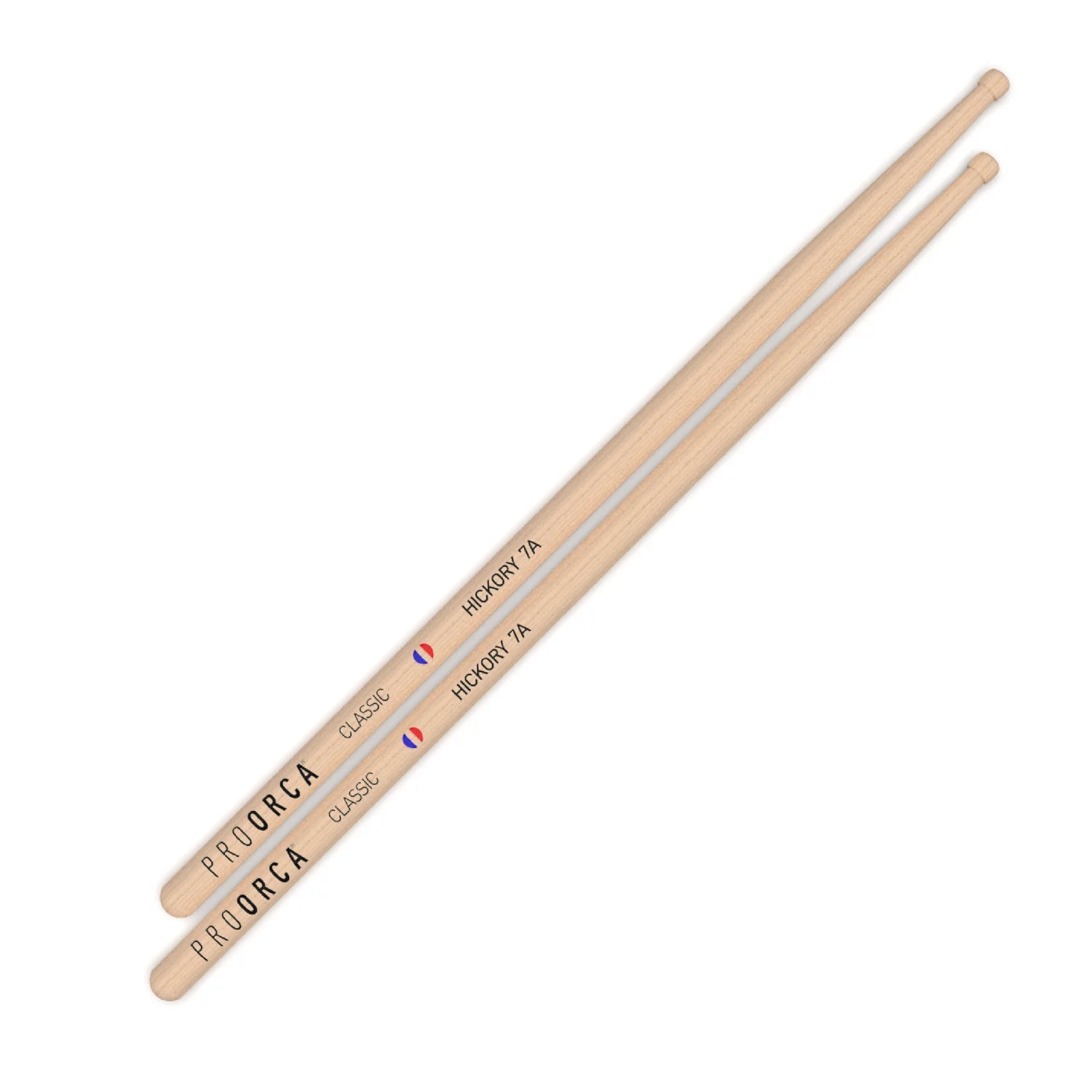Classic 7A - hickory drumsticks - Value Pack of 3 pairs