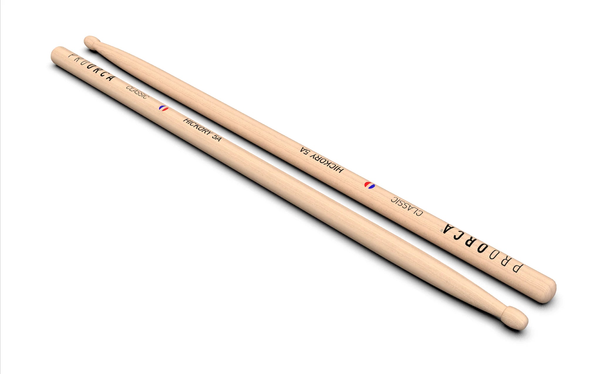 Pack de 3 paires Classic 5A - Baguettes de batterie hickory