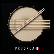 Pack Batteur Essentiel : une housse de baguettes basic + 4 paires de 7A