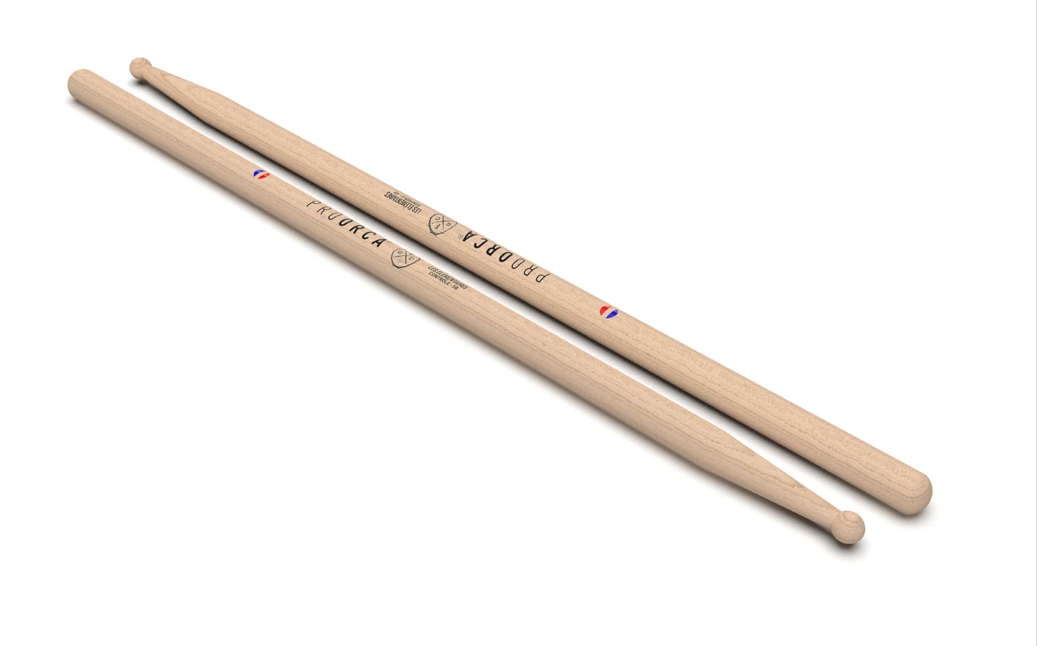 Signature 5B French Grip Channel x ProOrca - Baguettes de batterie hickory