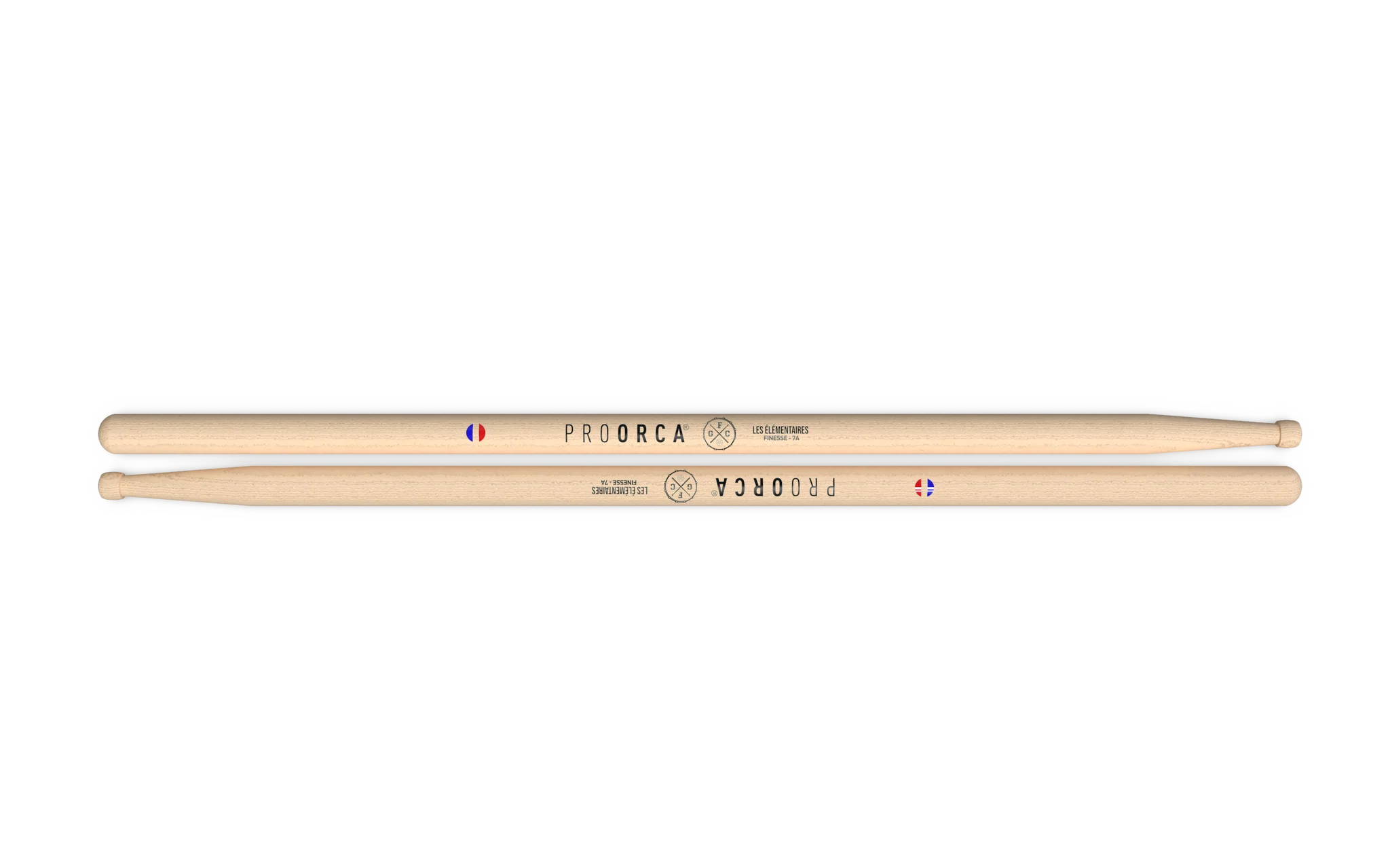 Signature 7A French Grip Channel x ProOrca - drum stick 