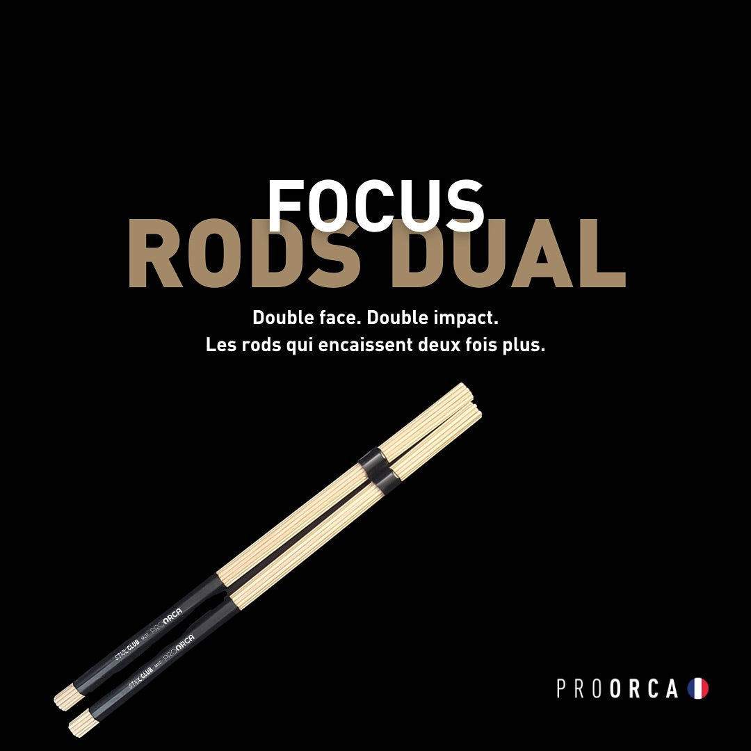 Rods Dual - Fagots en hêtre français