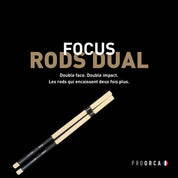 Rods Dual - Fagots en hêtre français