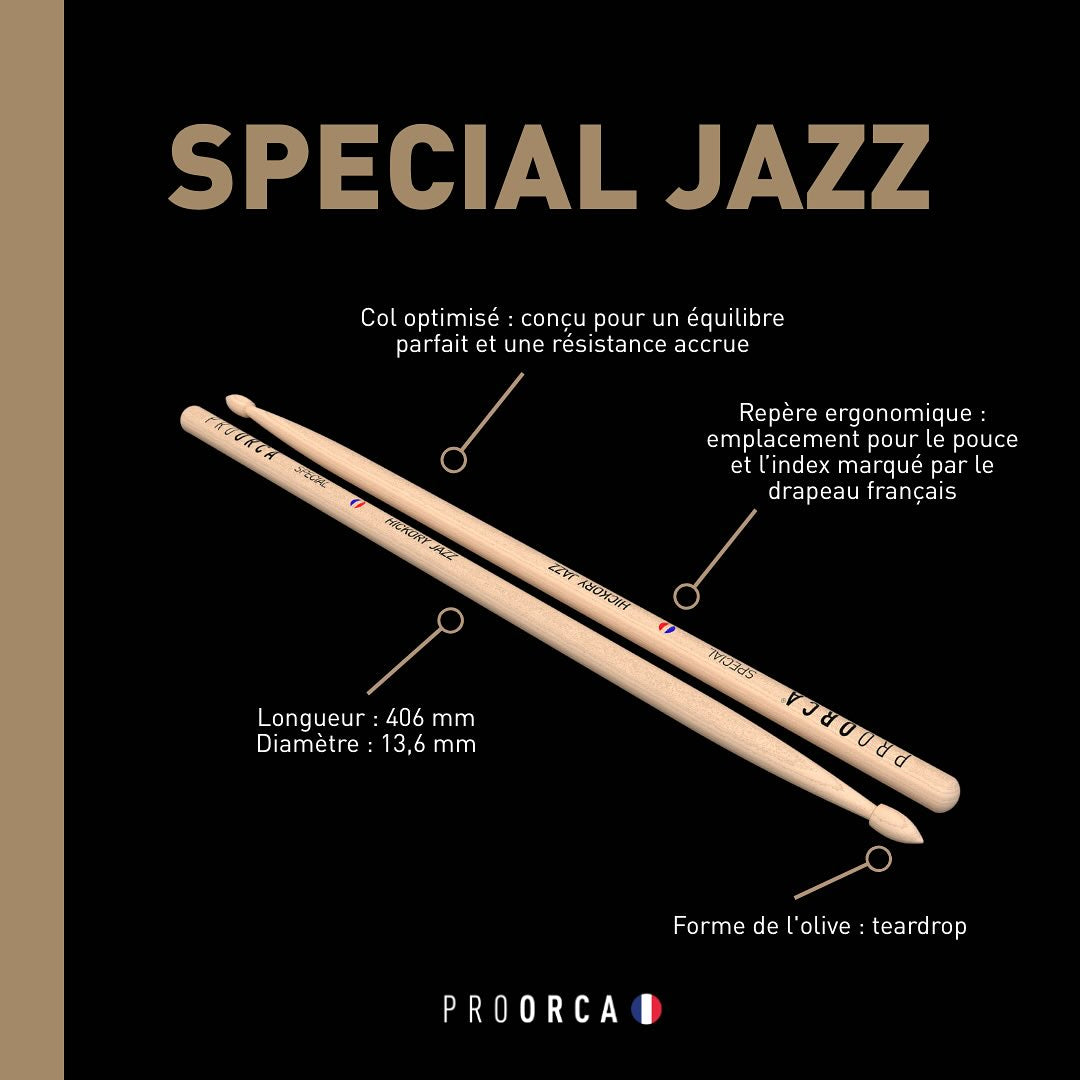 Special Jazz - hickory drumsticks
