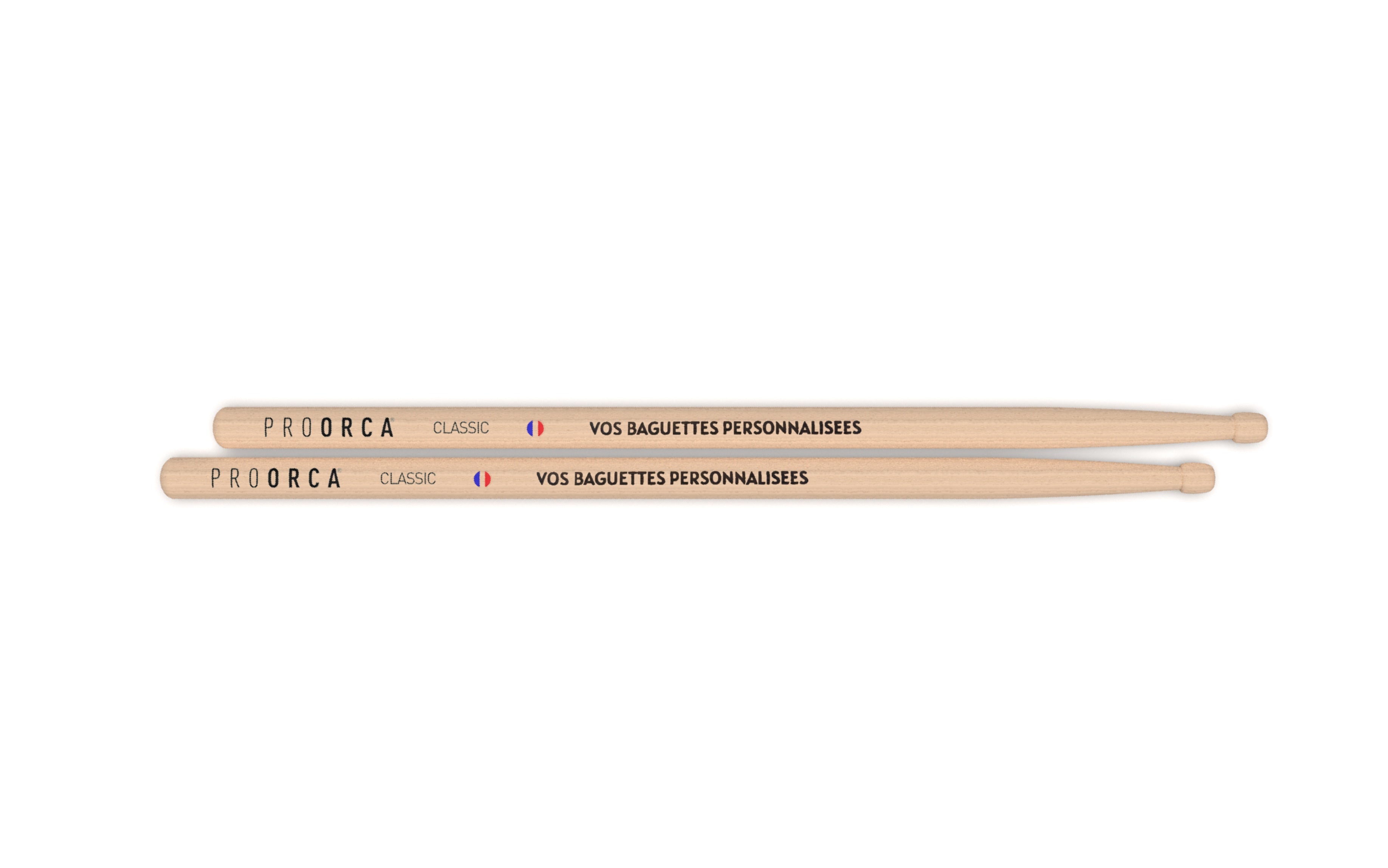 Classic 2B - Baguettes de batterie hickory