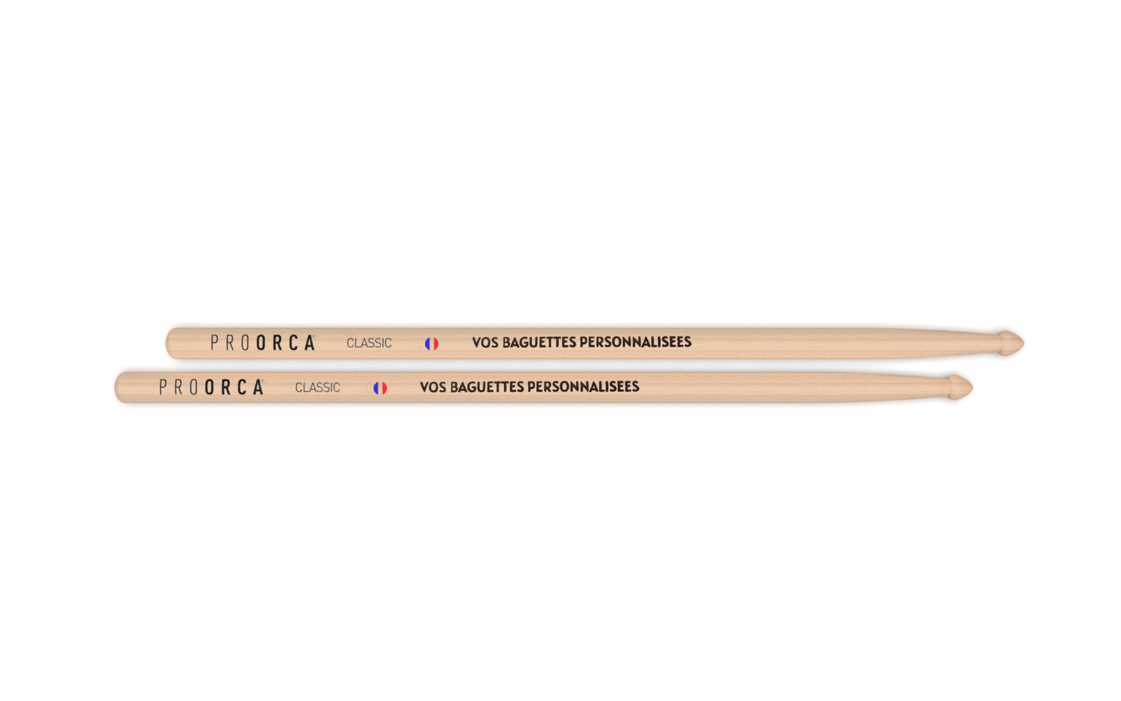 Classic 5B - Baguettes de batterie hickory