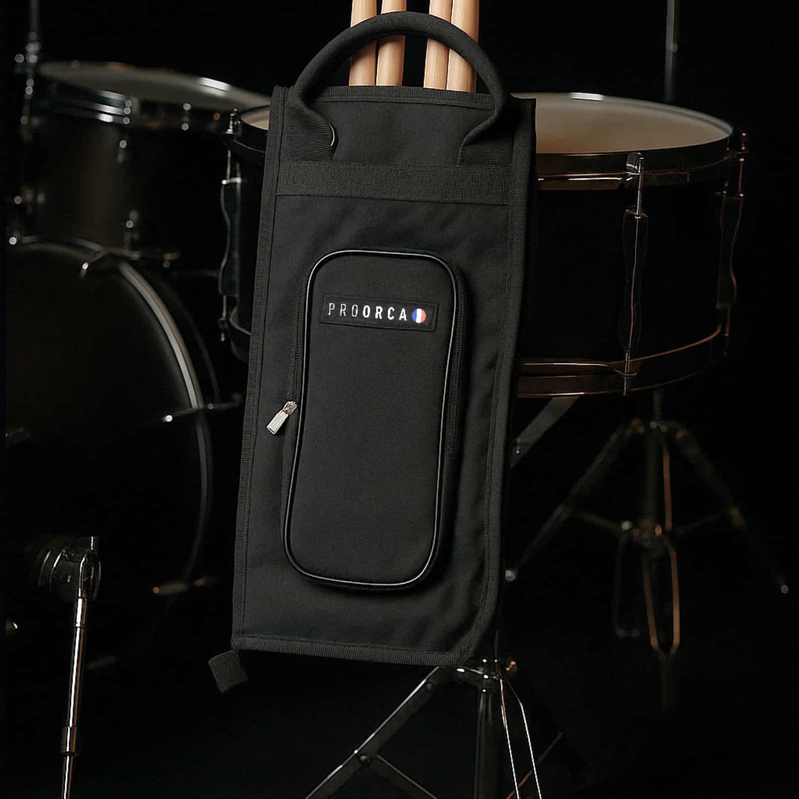 Housse de baguettes de batterie