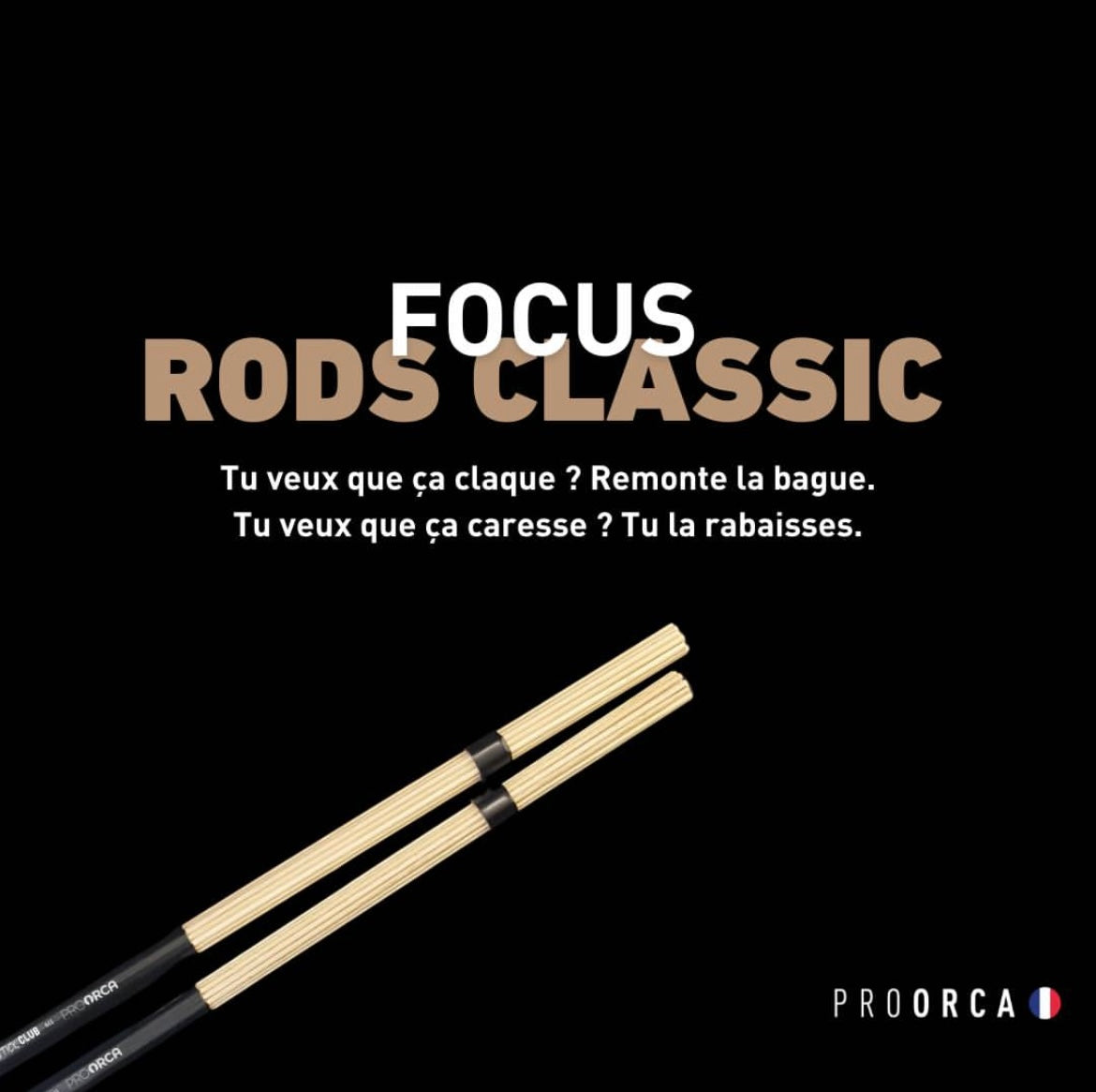 Rods Classic - Fagots en hêtre français