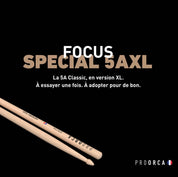 Special 5AXL - Baguettes de batterie hickory