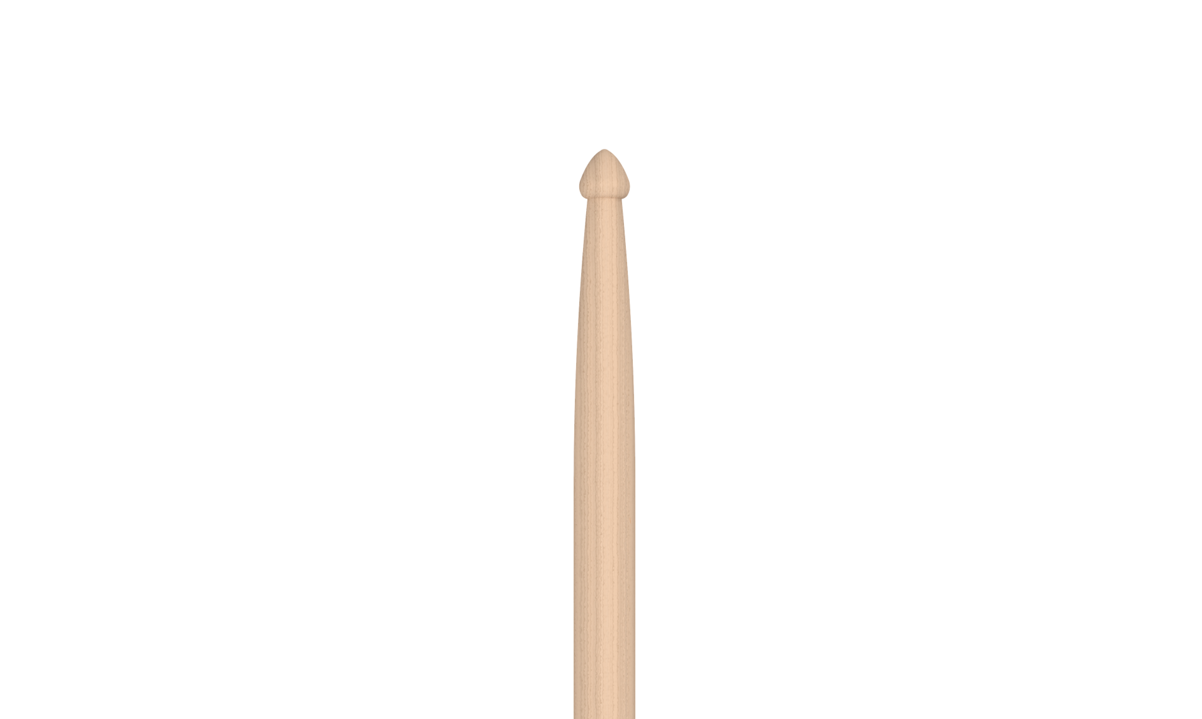 Baguettes De Batterie XDrum 5B Wood Tip Tête Ronde - Érable Haut De Gamme - 1 Paire