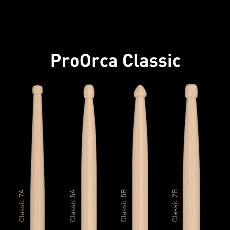 Les incontournables : 7A, 5A, 5B et 2BV, conçues pour TOUS les batteurs !