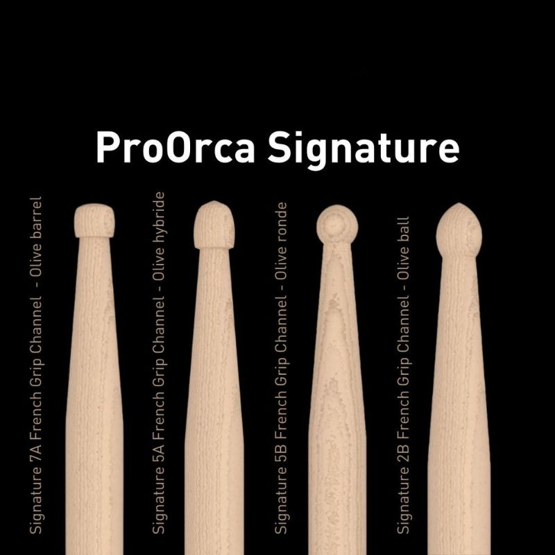 Des baguettes conçues avec nos endorsés professionnels, pour un son unique et un toucher personnalisé.