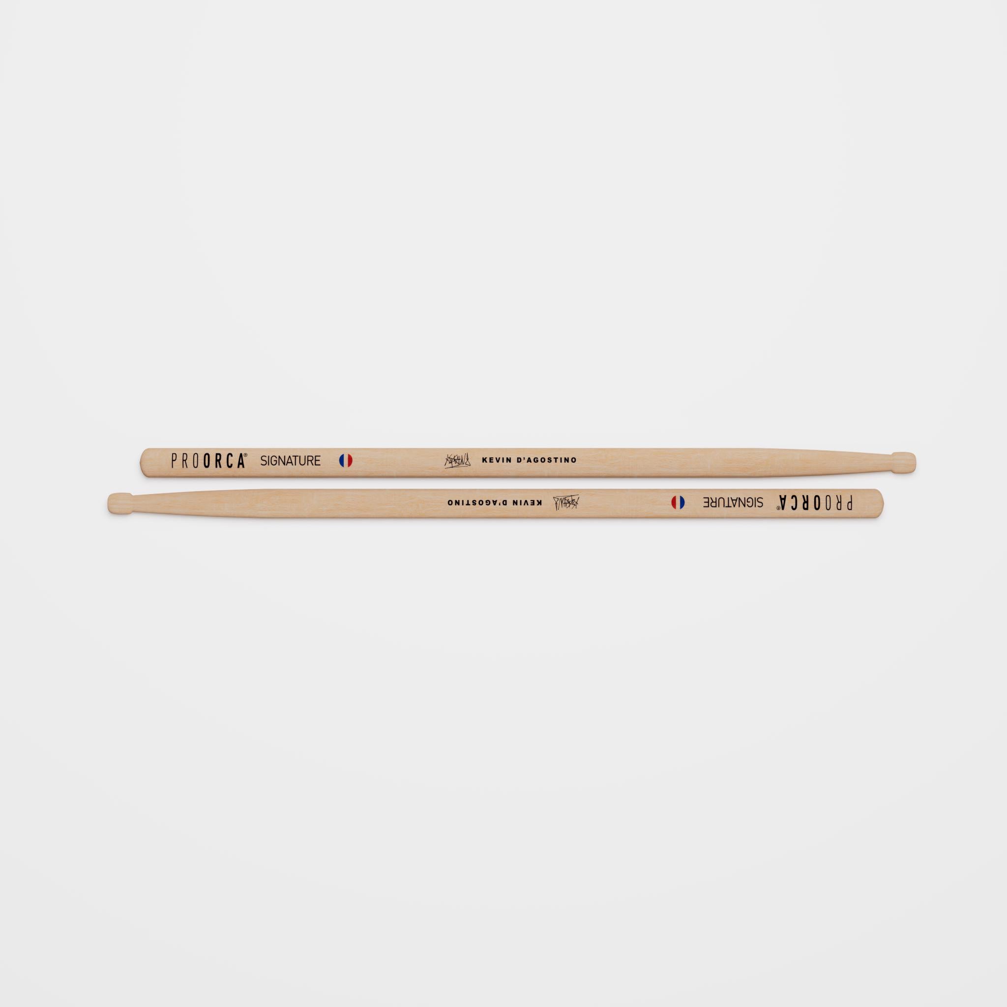 Signature Kevin d'Agostino - Baguettes de batterie hickory
