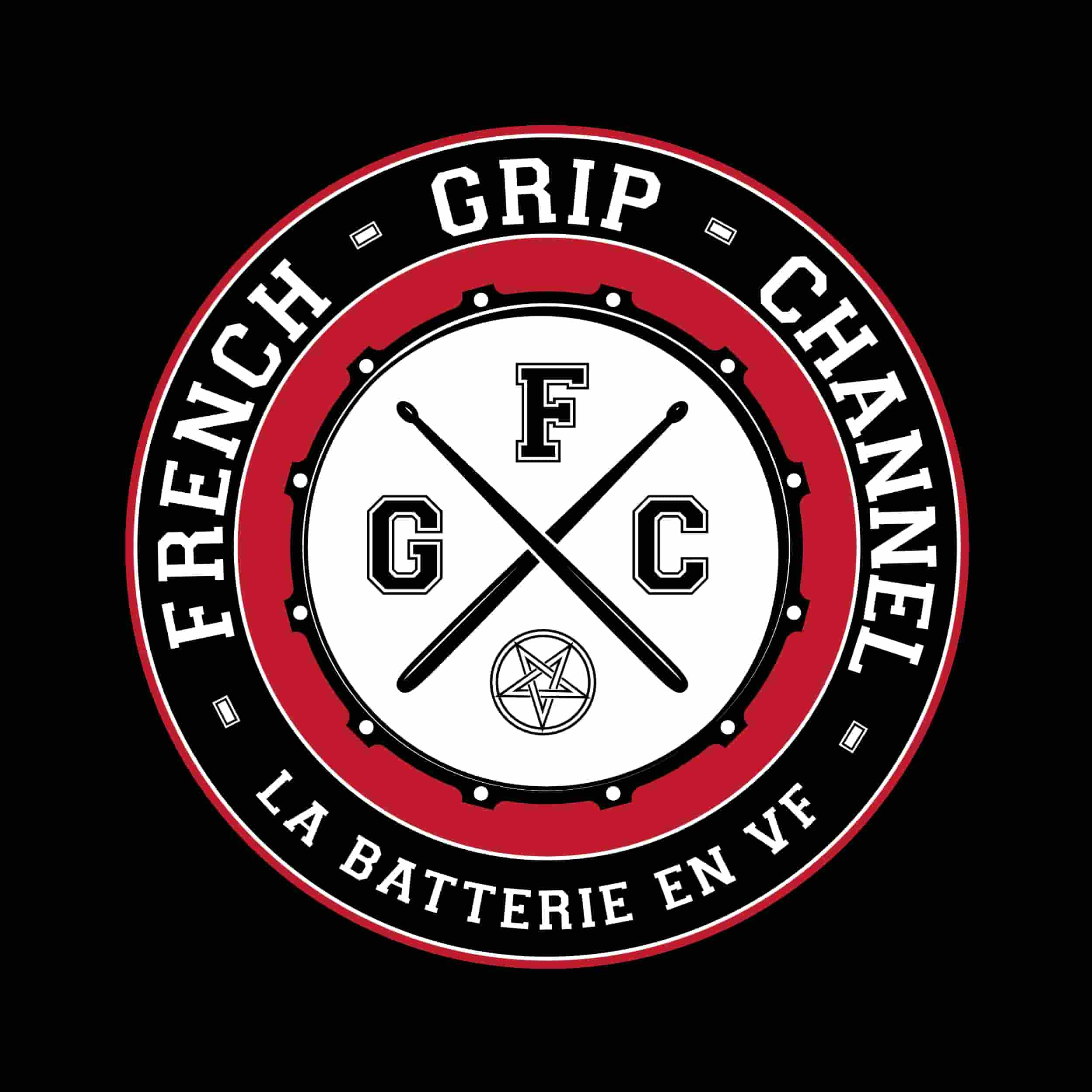 Signature 2B French Grip Channel x ProOrca - Baguettes de batterie hickory
