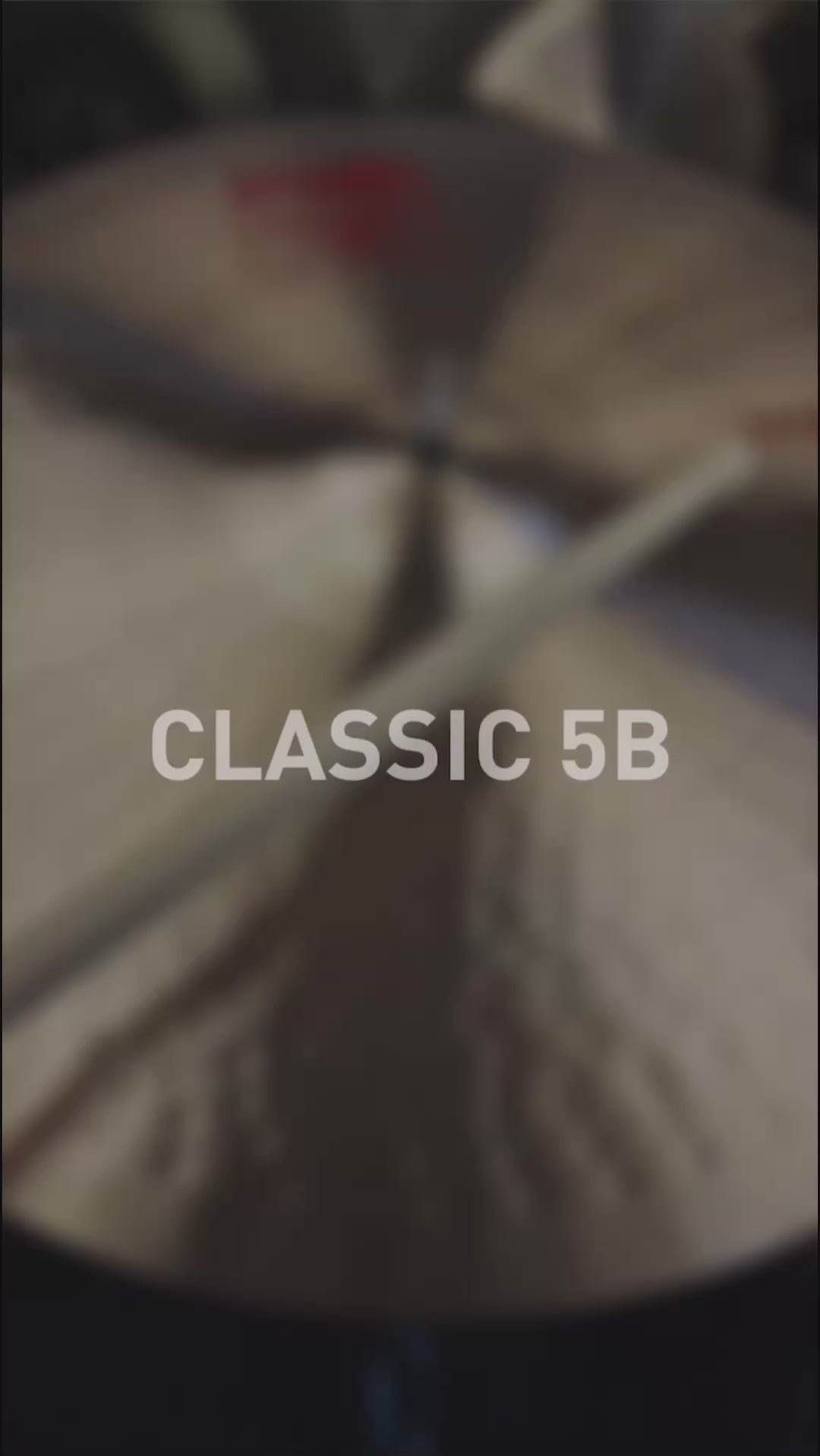Classic 5B - Baguettes de batterie hickory