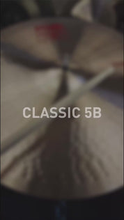 Classic 5B - Baguettes de batterie hickory