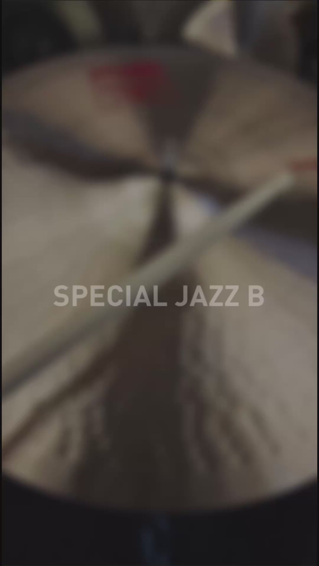 Special Jazz B - Baguettes de batterie hickory